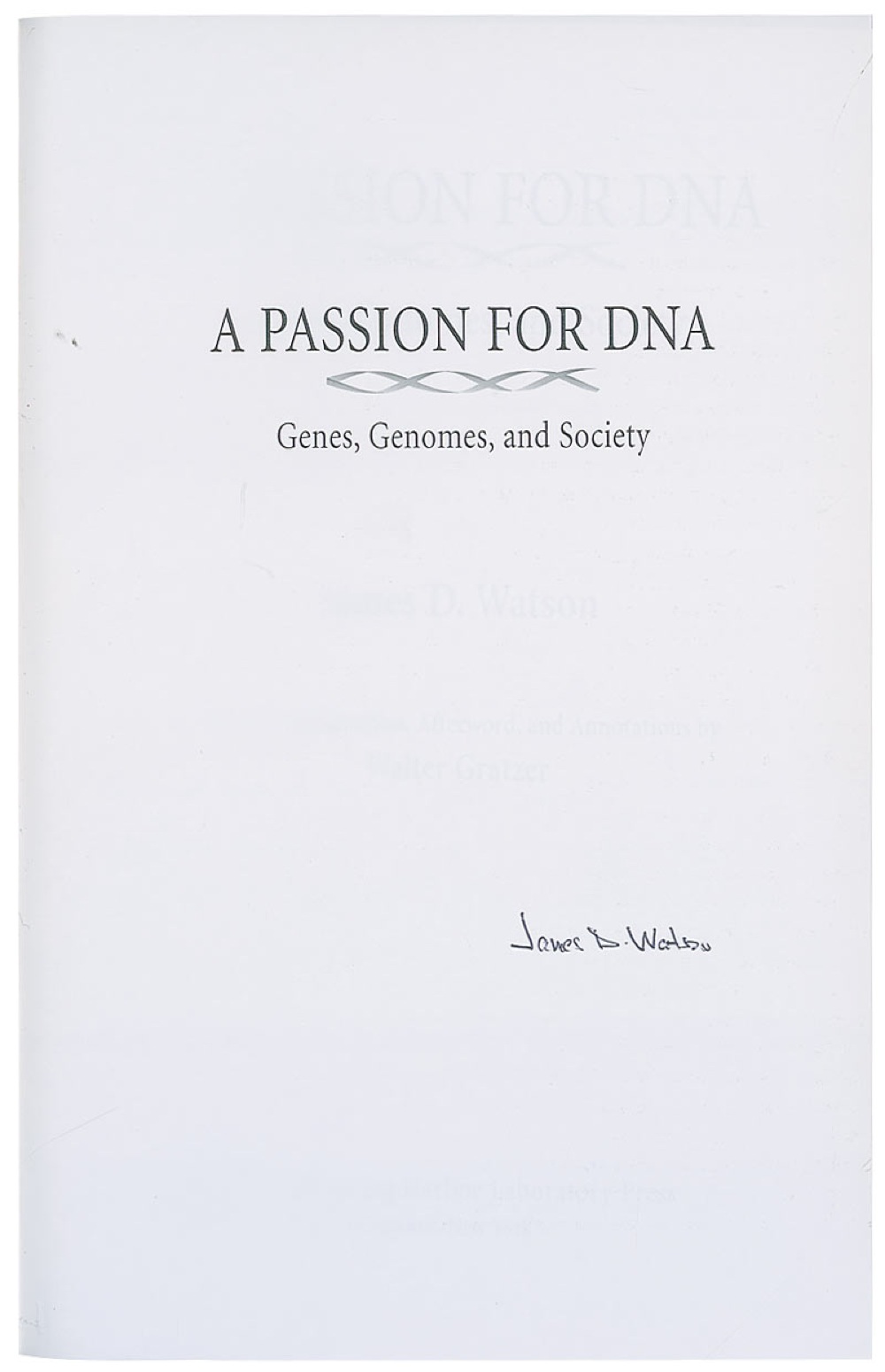 Lot #225 DNA: James D. Watson