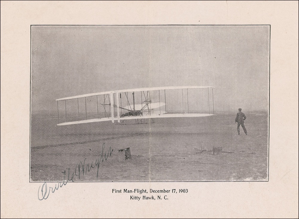 Lot #495 Orville Wright