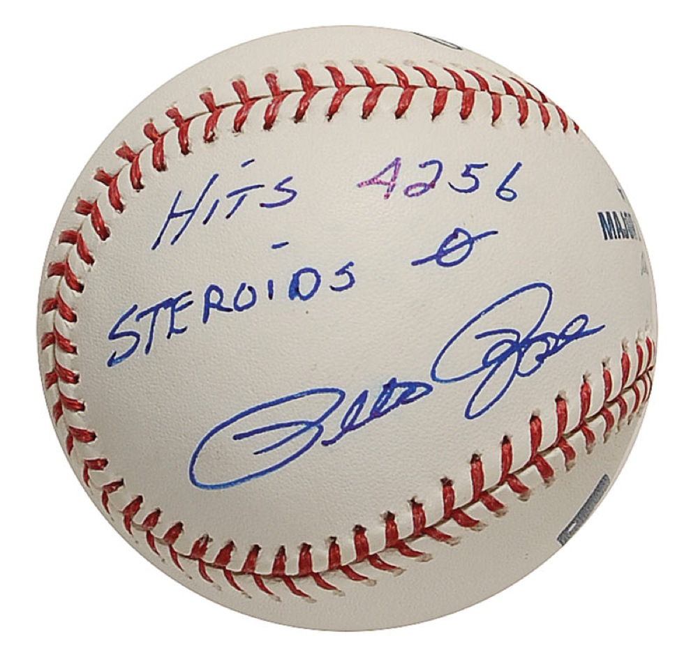 Lot #1572 Pete Rose and Jose Canseco