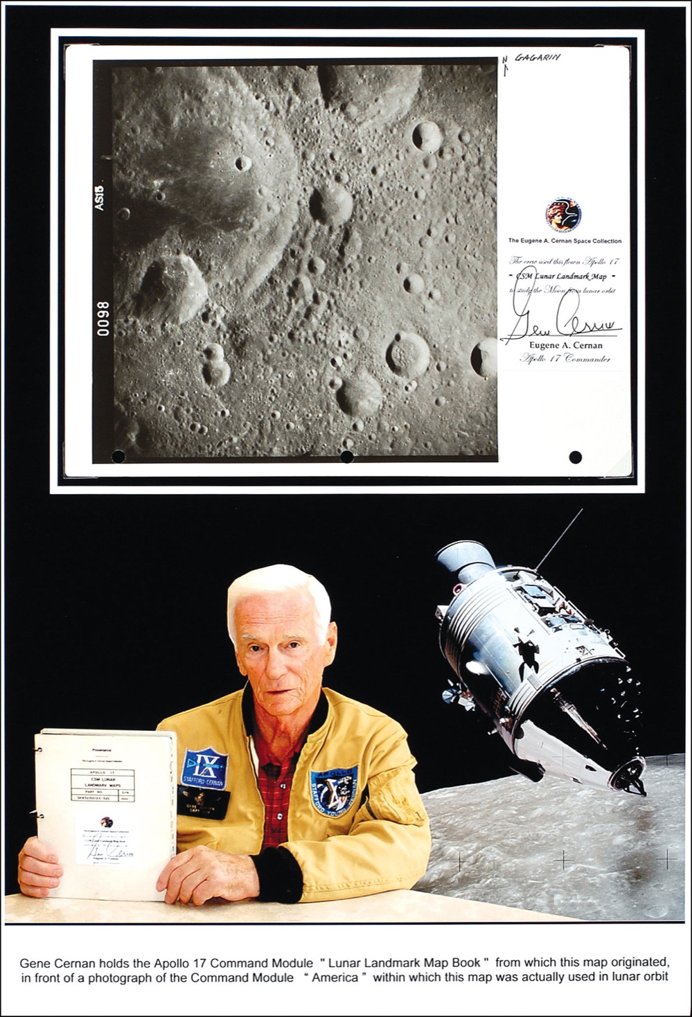 Lot #425 Apollo 17: Gene Cernan