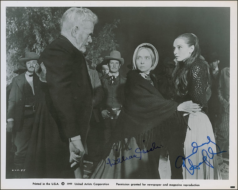 Lot #1260 Audrey Hepburn and Lillian Gish