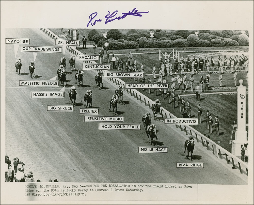 Lot #1510 Horse Racing: Ron Turcotte
