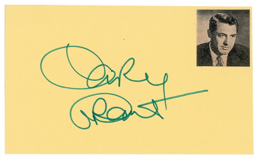 Lot #1242 Cary Grant