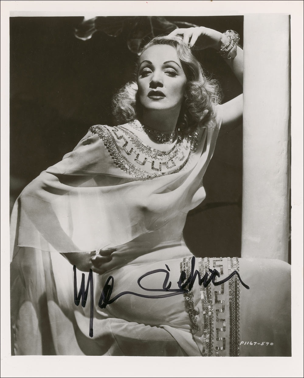 Lot #1104 Marlene Dietrich