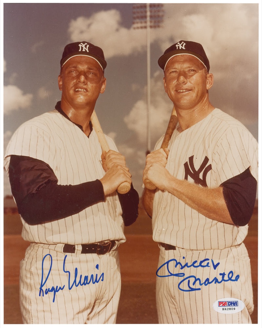 Lot #1640 Mickey Mantle and Roger Maris