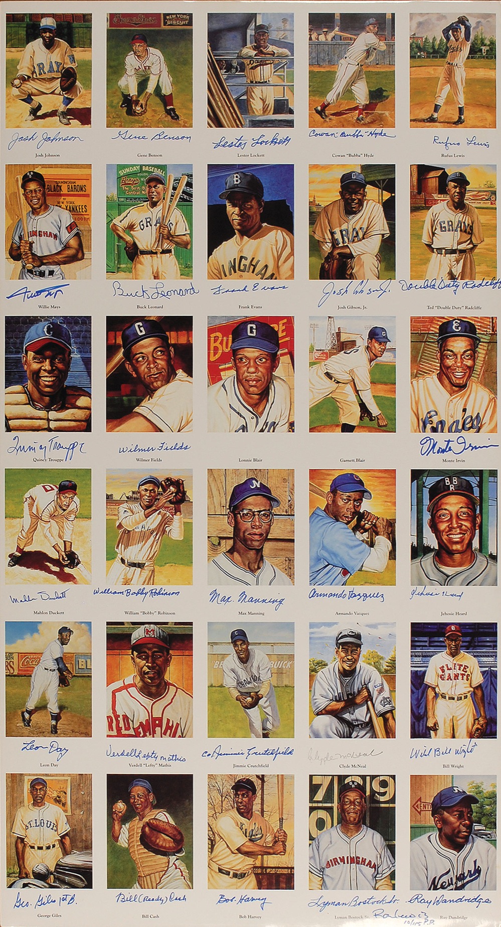 Lot #1444 Baseball: Negro League