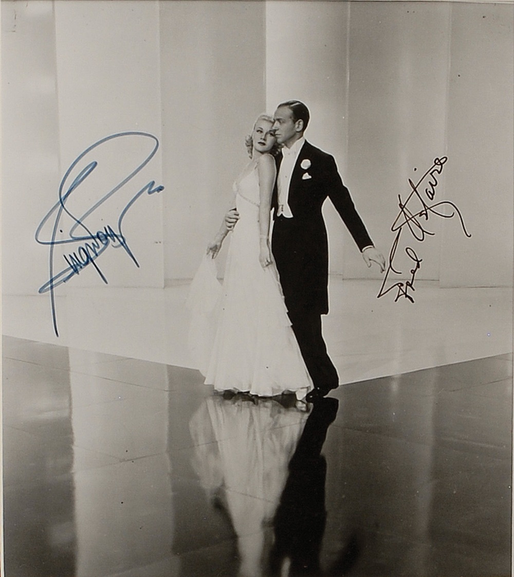 Lot #1044 Fred Astaire and Ginger Rogers