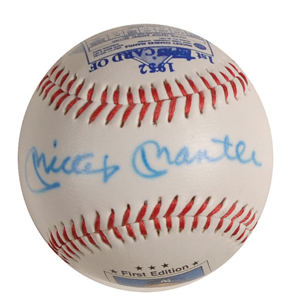 Lot #1647 Mickey Mantle