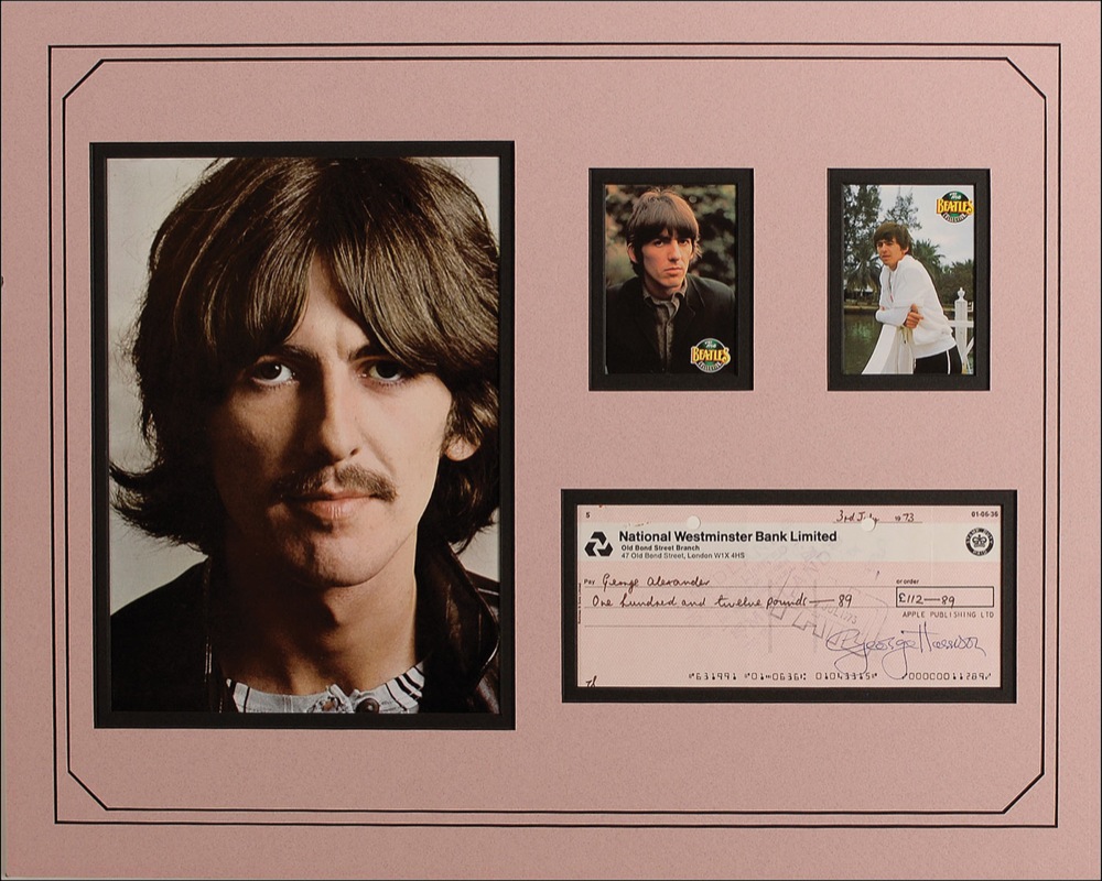 Lot #743 Beatles: George Harrison
