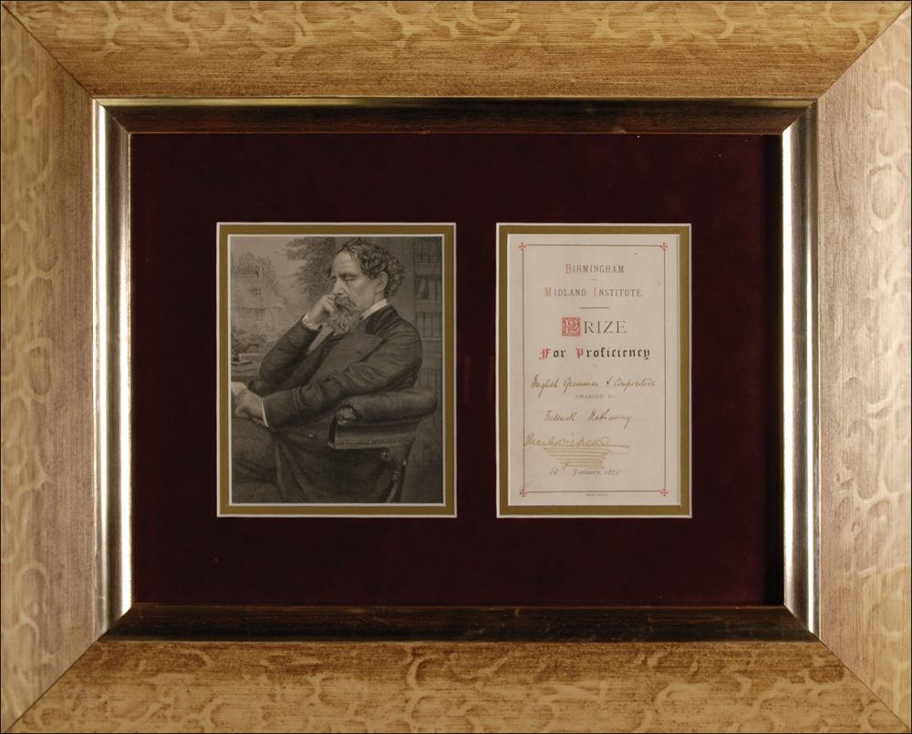 Lot #541 Charles Dickens