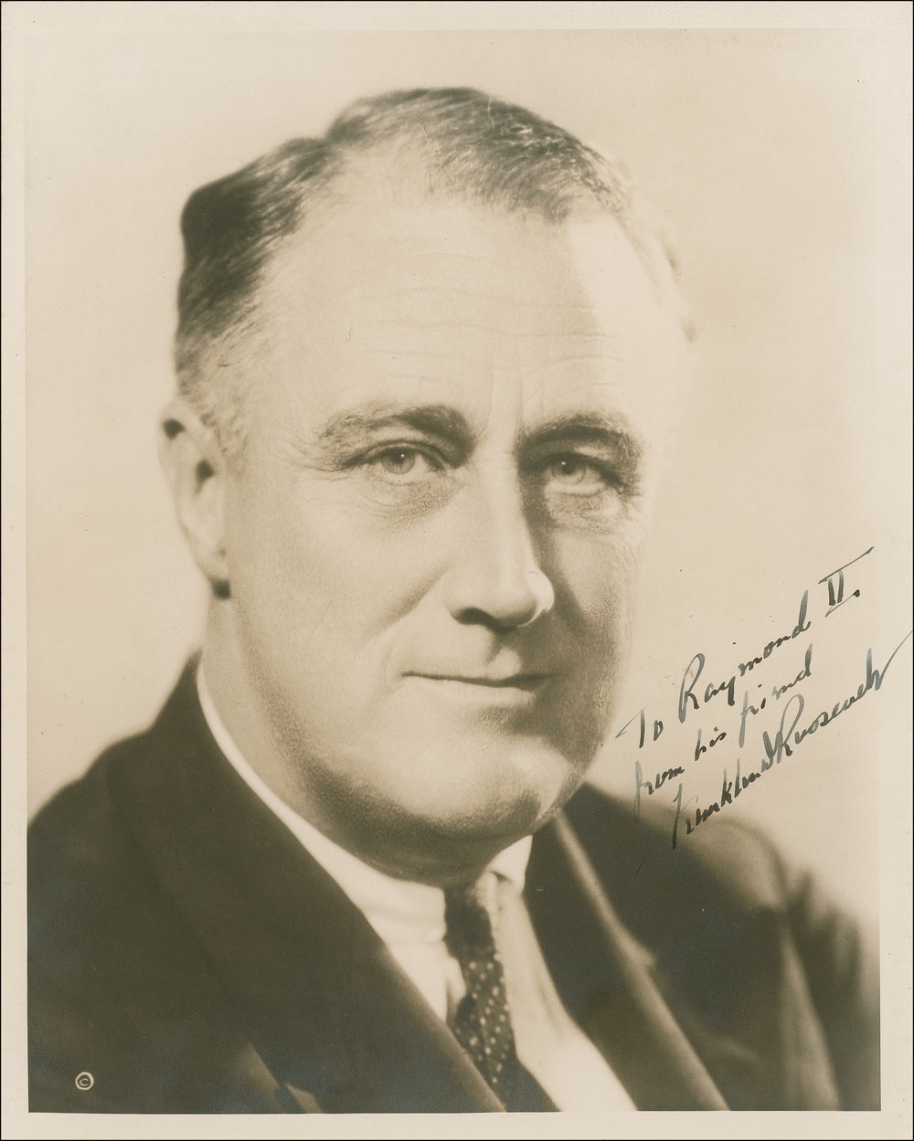 Lot #131 Franklin D. Roosevelt