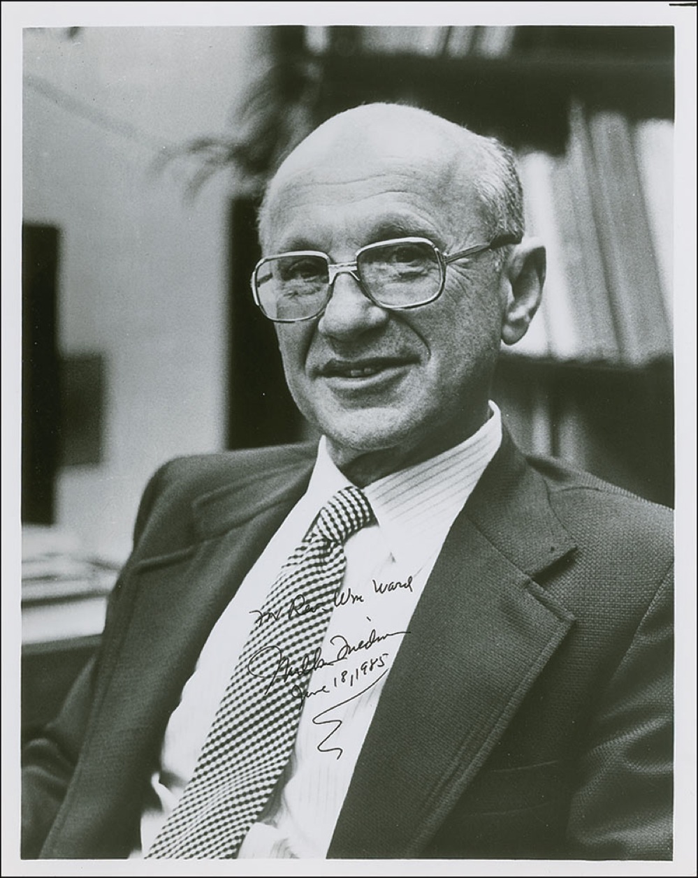 Lot #244 Milton Friedman