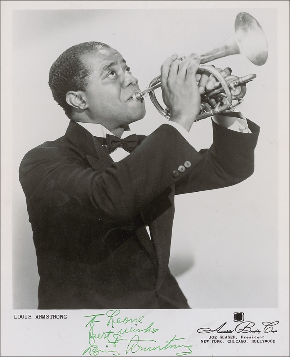 Lot #726 Louis Armstrong