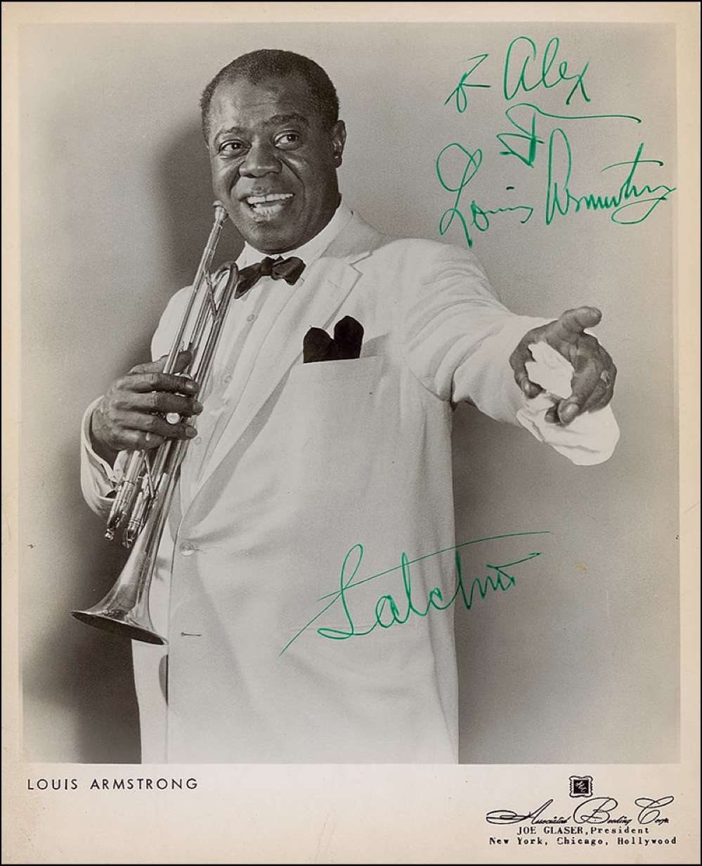 Lot #855 Louis Armstrong