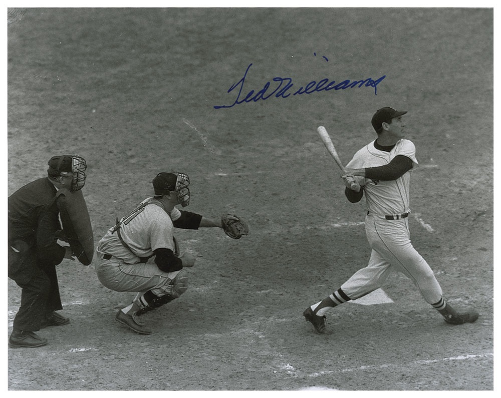 Lot #1591 Ted Williams