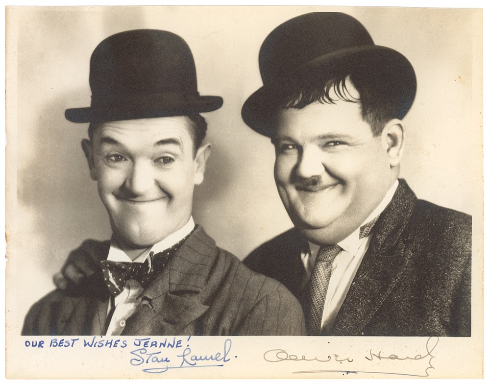 Lot #1168 Laurel and Hardy
