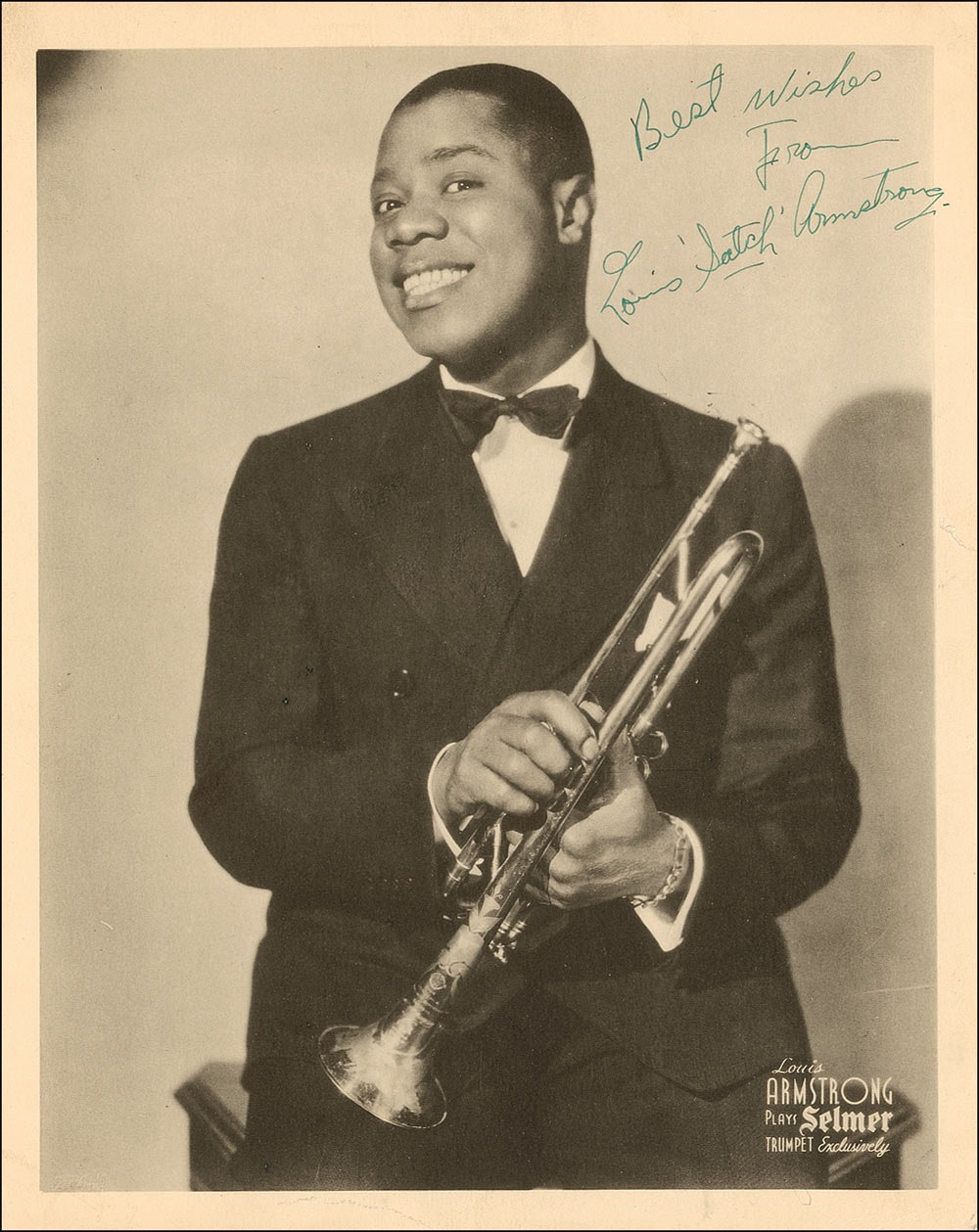 Lot #727 Louis Armstrong