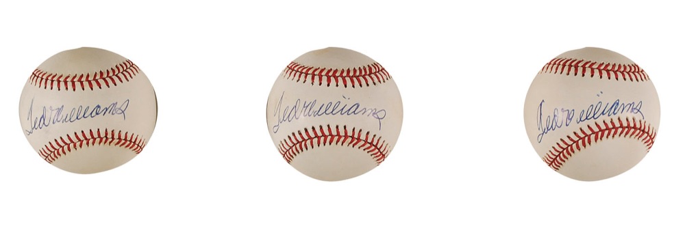 Lot #1594 Ted Williams