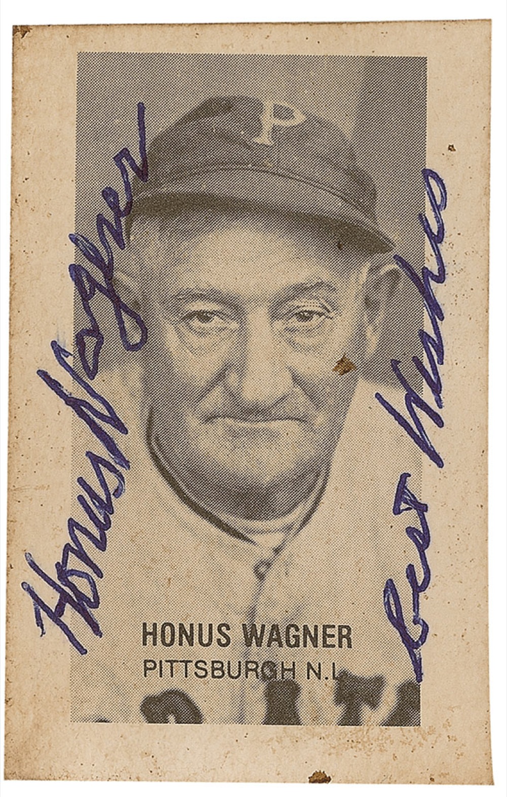 Lot #1584 Honus Wagner
