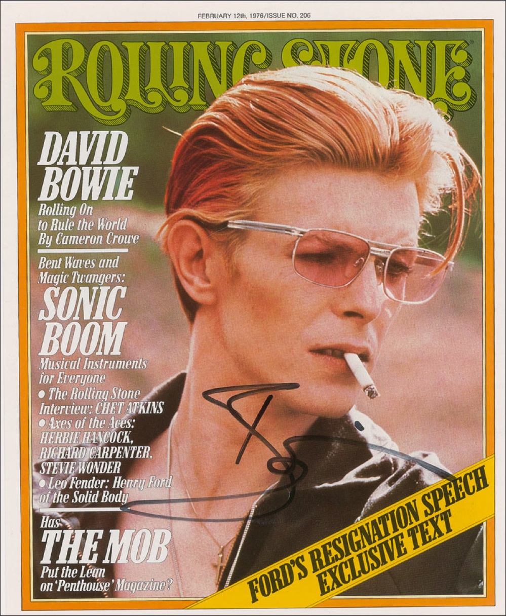 Lot #759 David Bowie