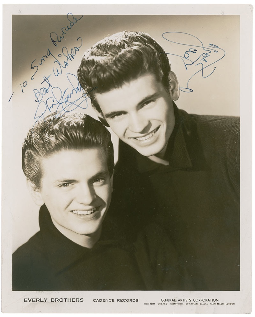 Lot #462 Everly Brothers
