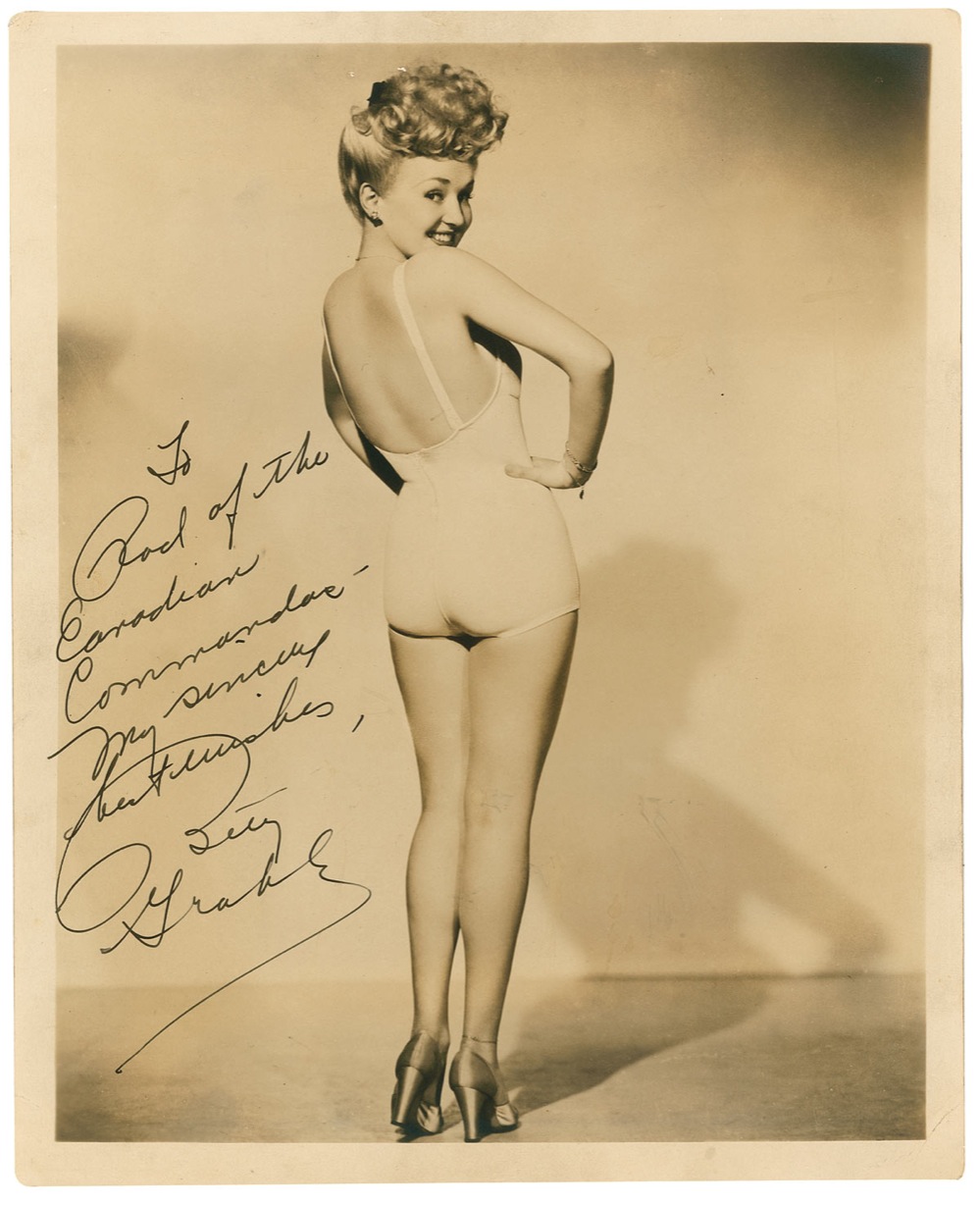 Lot #1091 Betty Grable