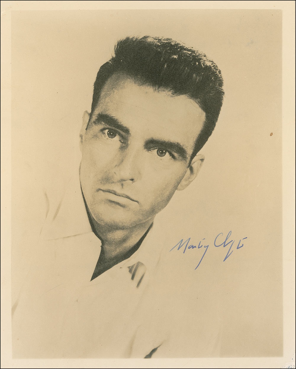Lot #1021 Montgomery Clift