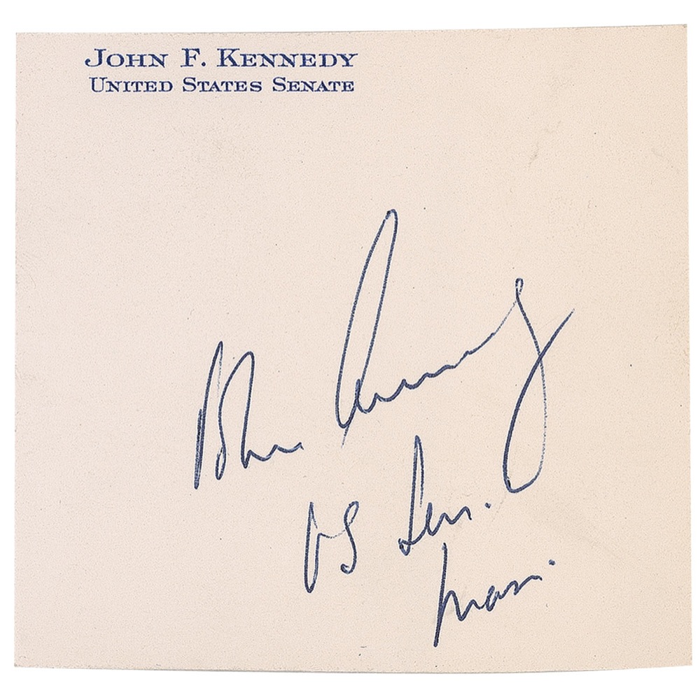 Lot #87 John F. Kennedy