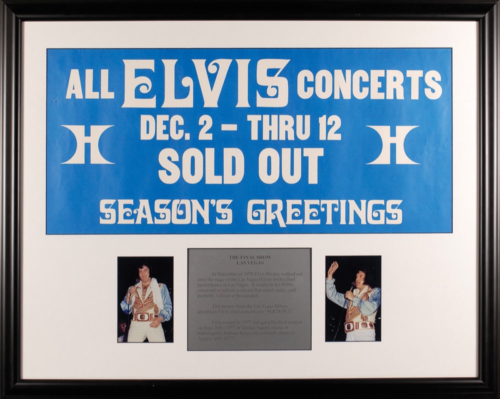 Lot #247 Elvis Presley