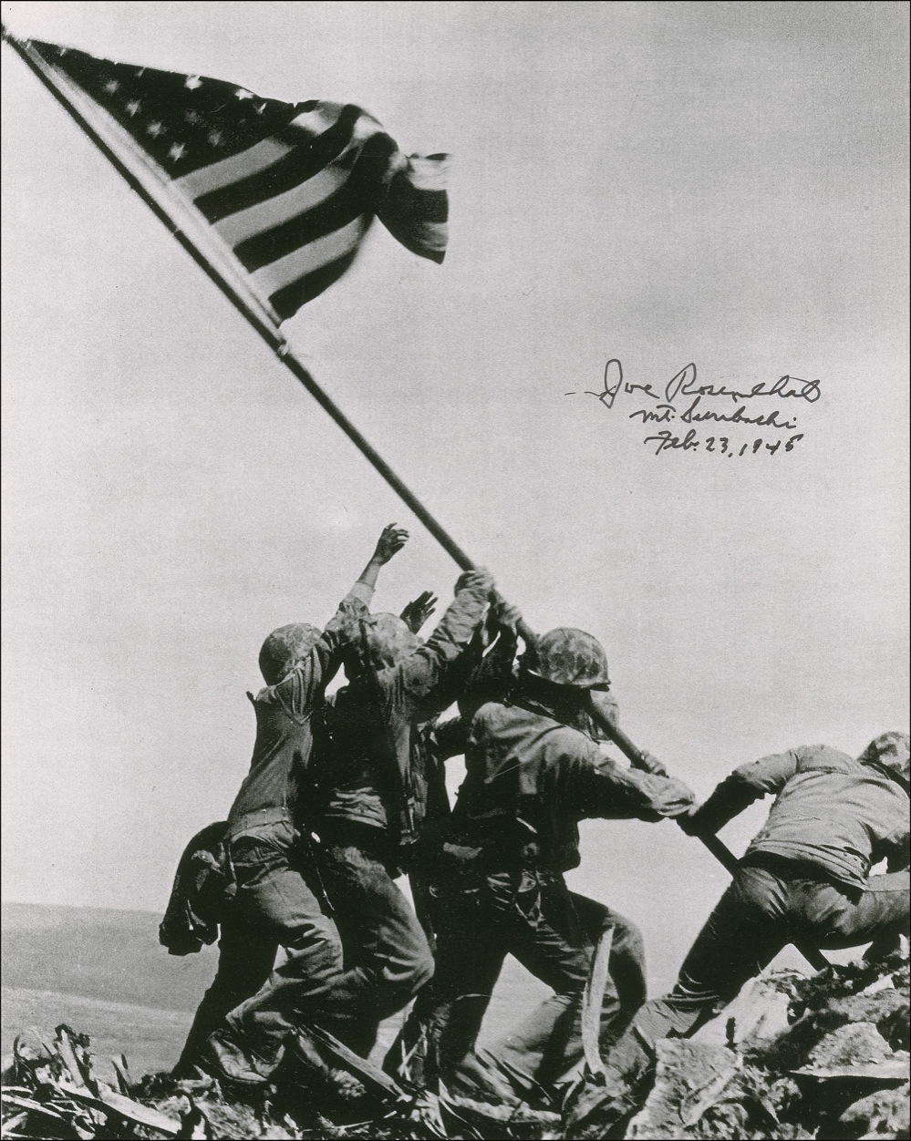 Lot #445 Iwo Jima: Joe Rosenthal