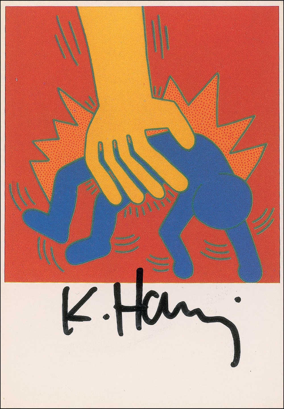 Lot #655 Keith Haring