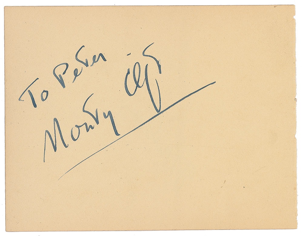 Lot #1159 Montgomery Clift
