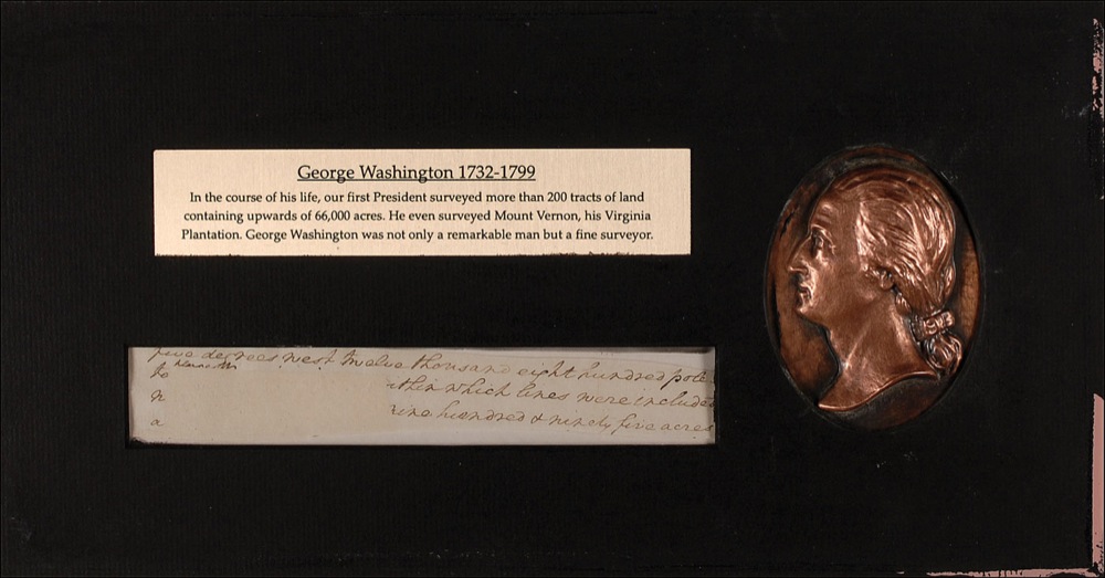 Lot #163 George Washington and Abraham Lincoln
