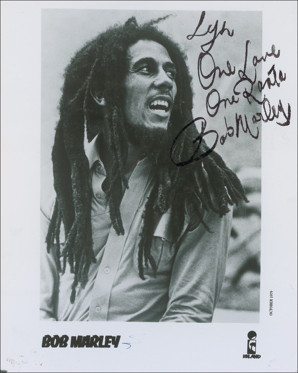 Lot #651 Bob Marley