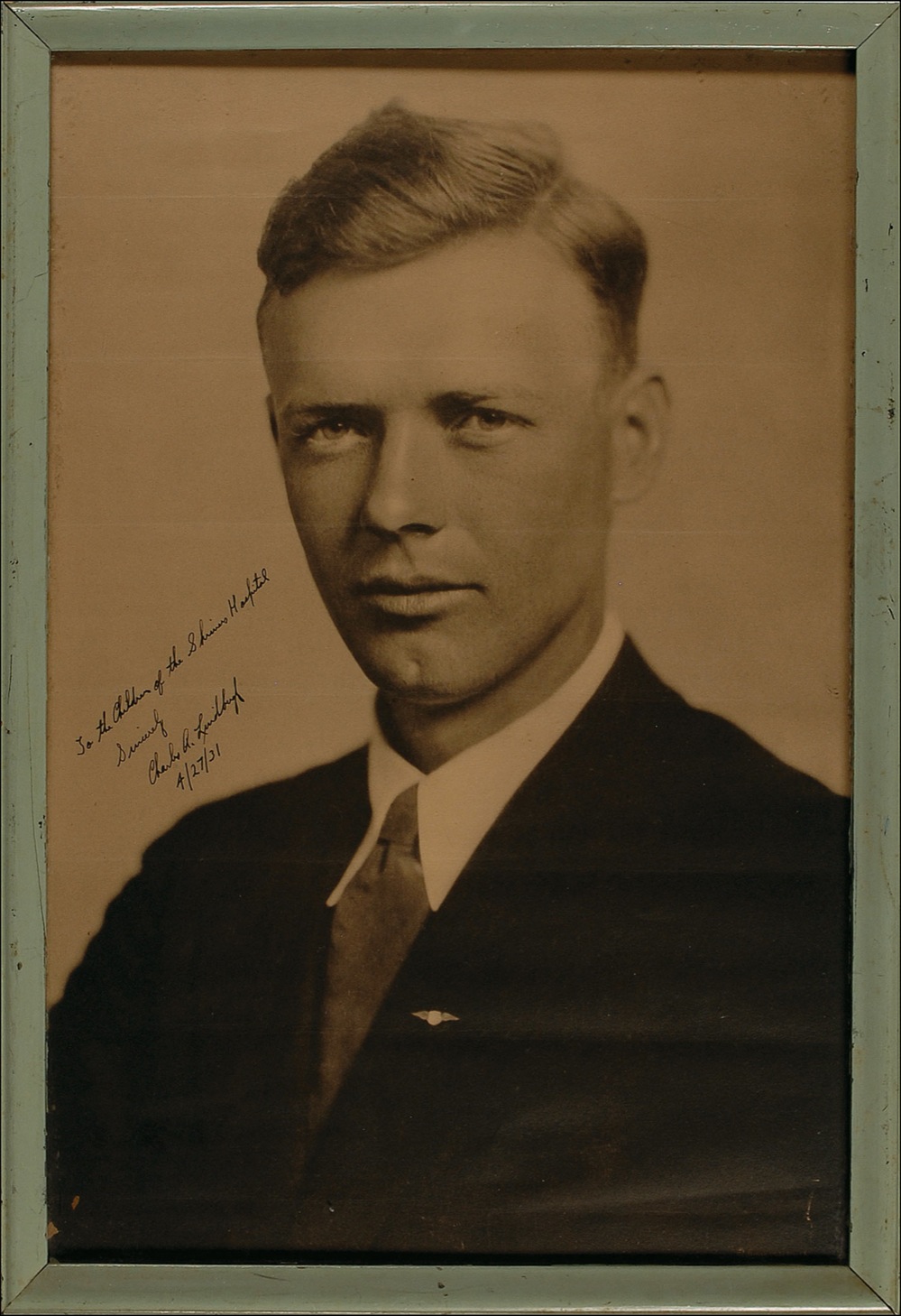 Lot #551 Charles Lindbergh