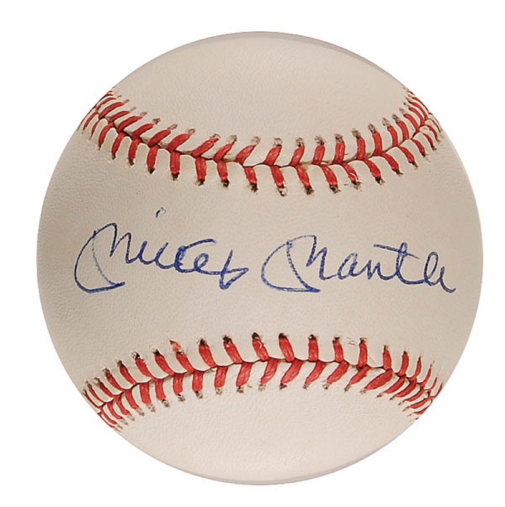 Lot #1571 Mickey Mantle
