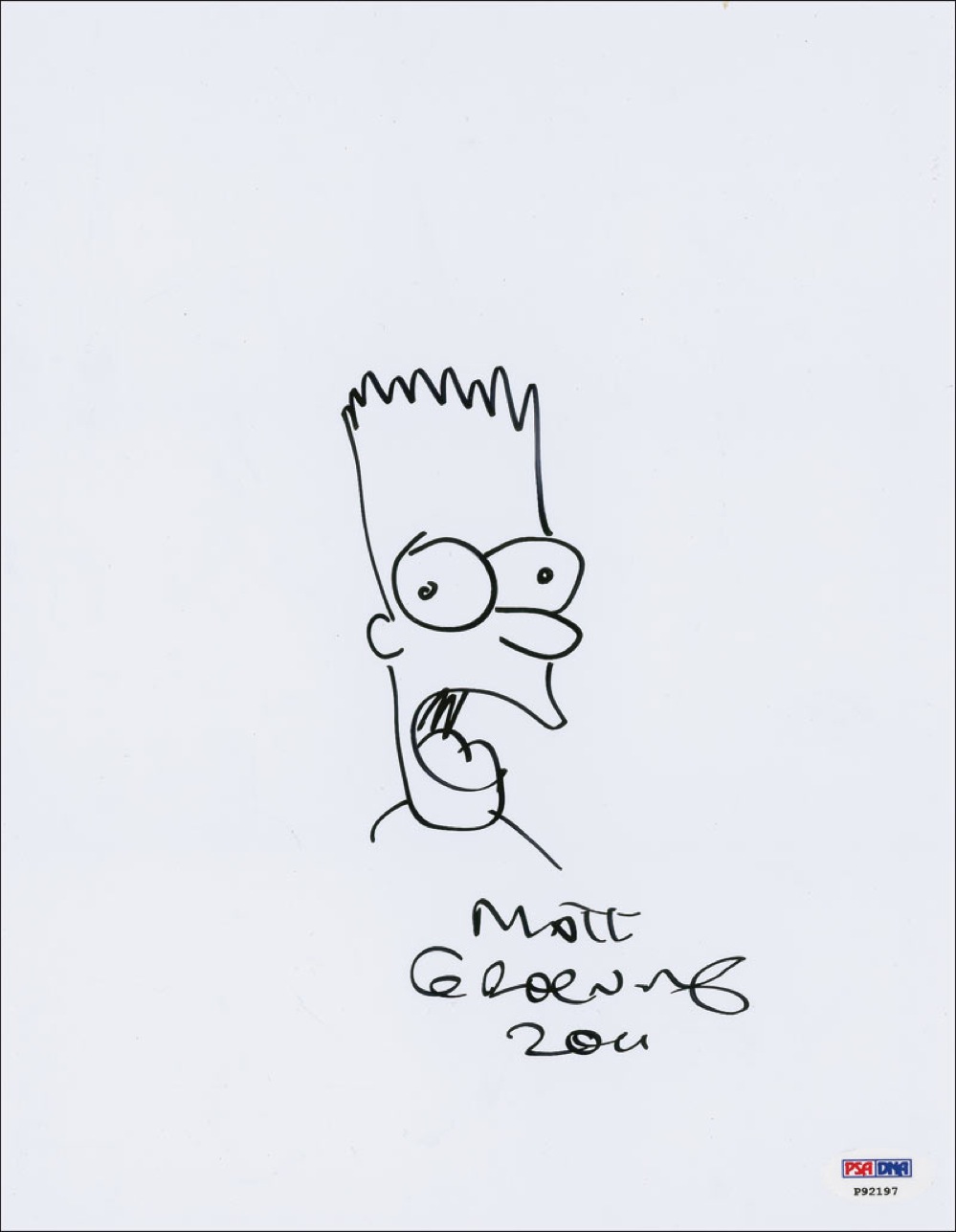 Lot #773 Matt Groening