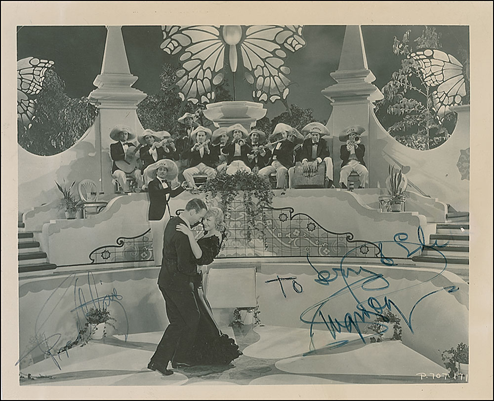 Lot #1653 Fred Astaire and Ginger Rogers