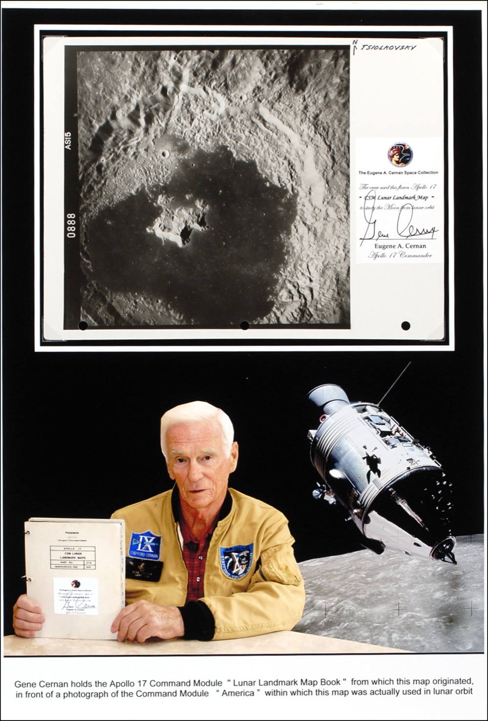 Lot #512 Apollo 17: Gene Cernan