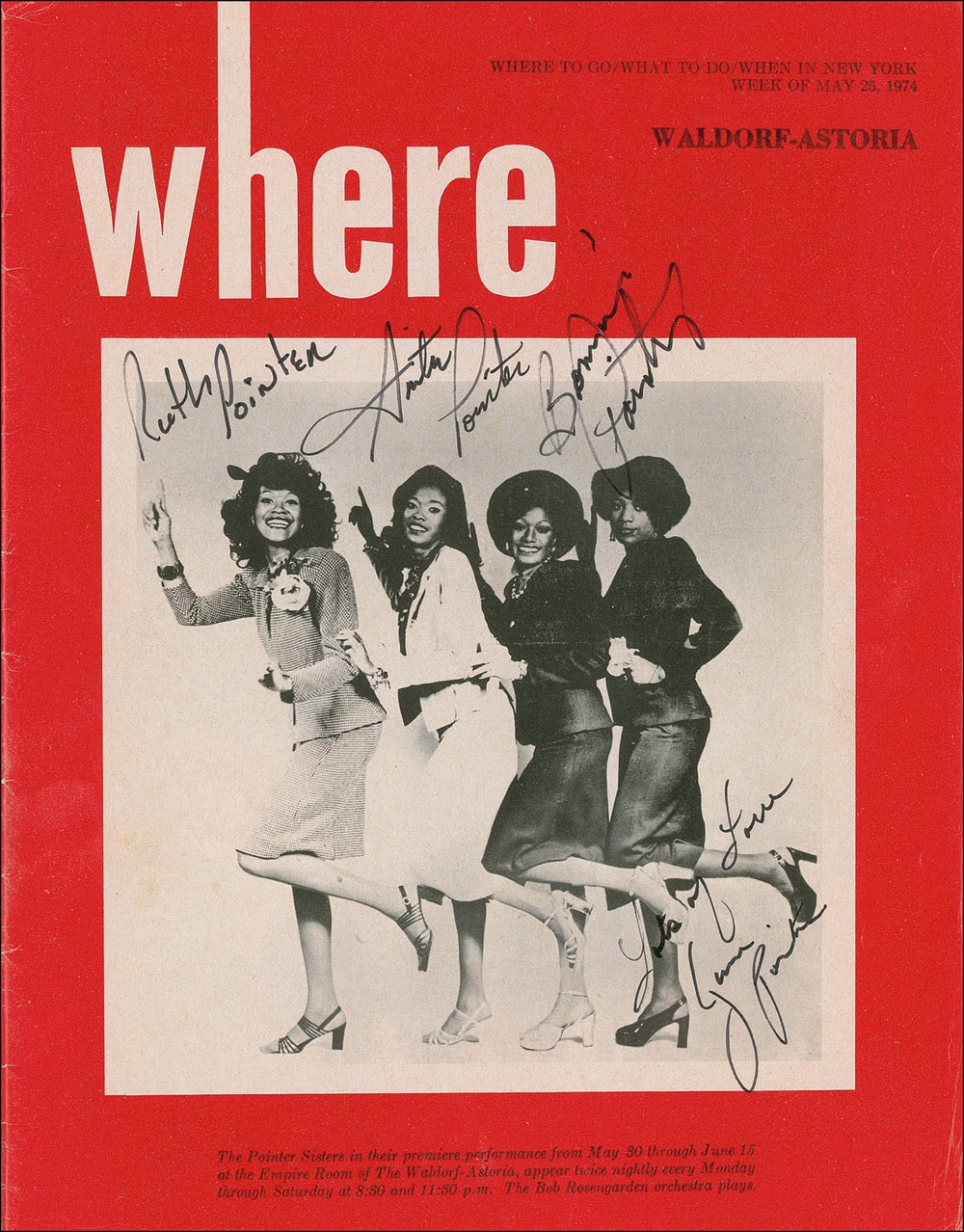 Lot #1029 The Pointer Sisters