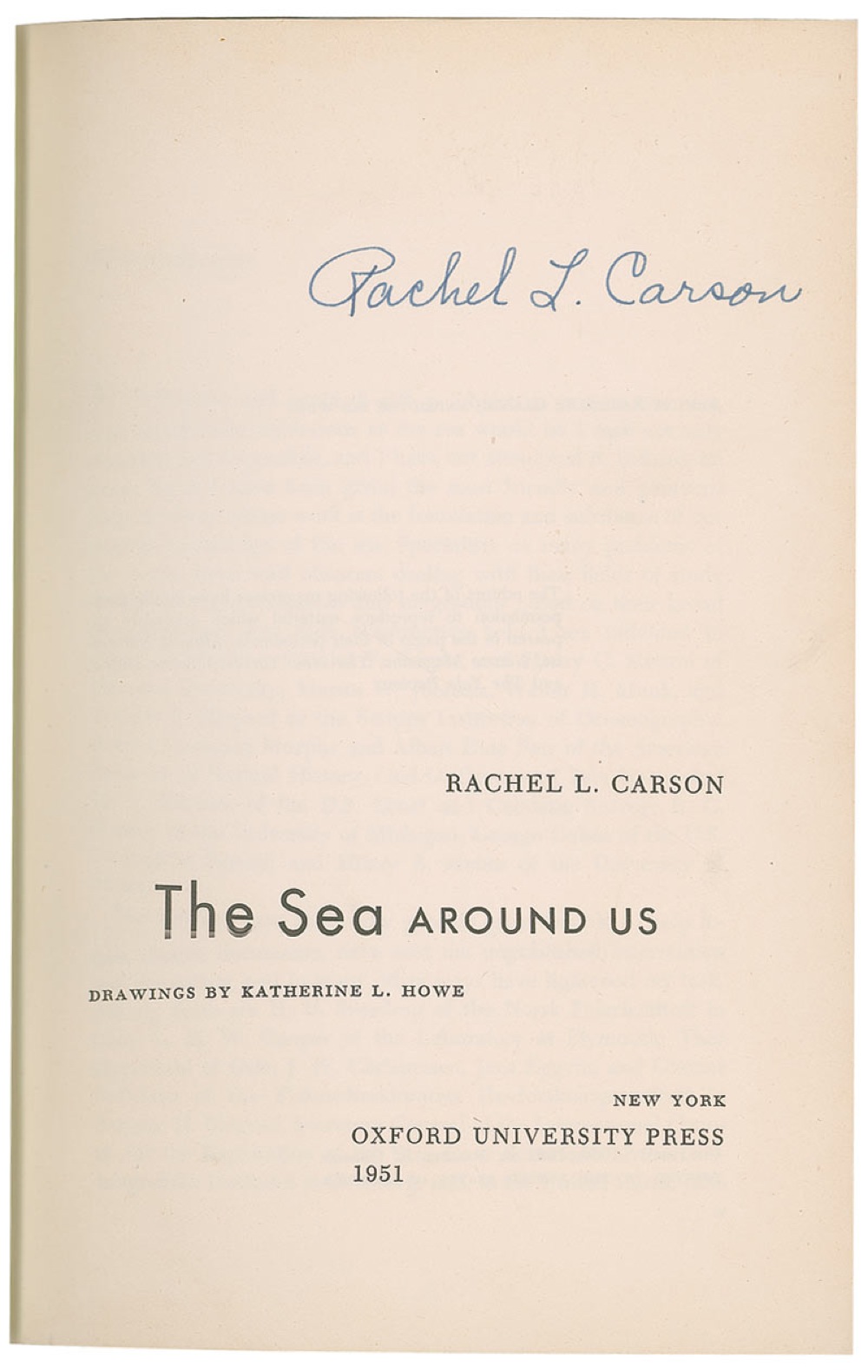 Lot #617 Rachel Carson