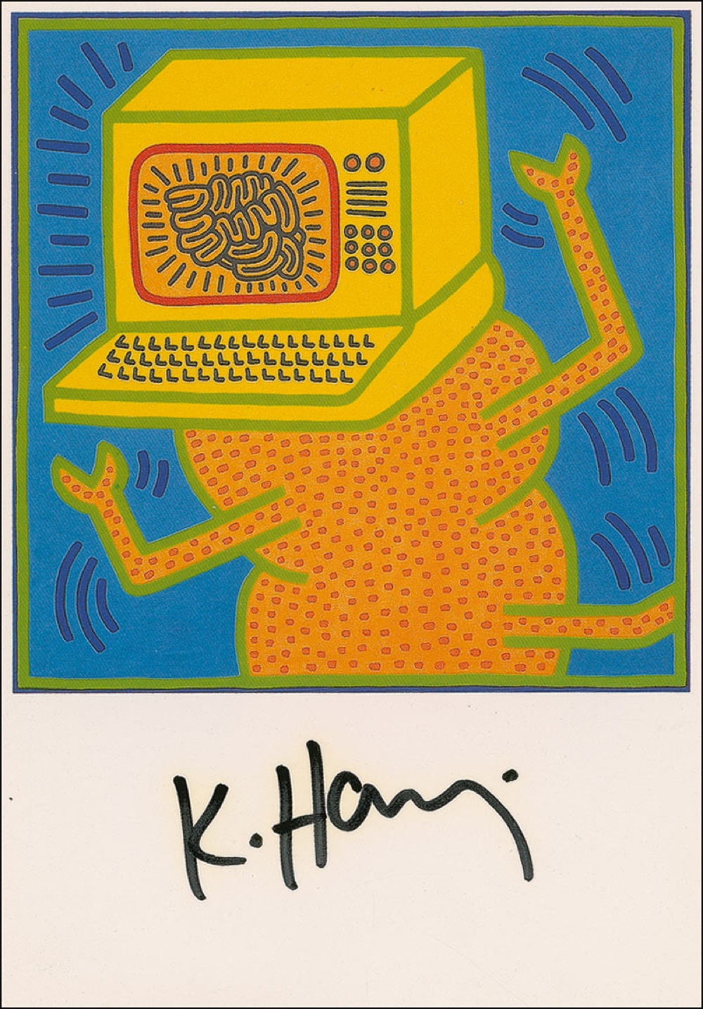 Lot #656 Keith Haring