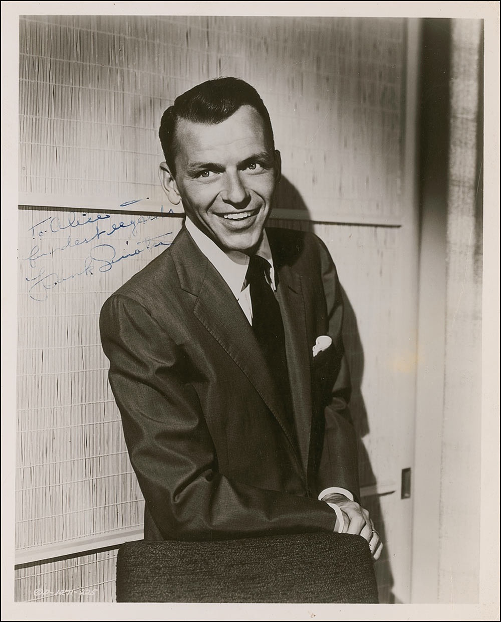 Lot #1059 Frank Sinatra