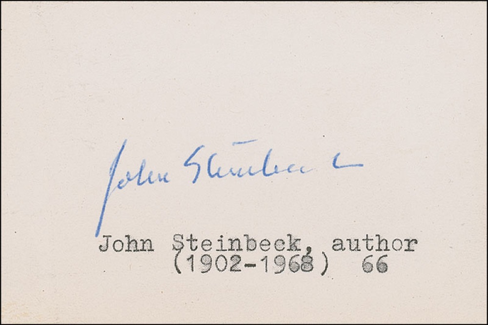Lot #605 John Steinbeck