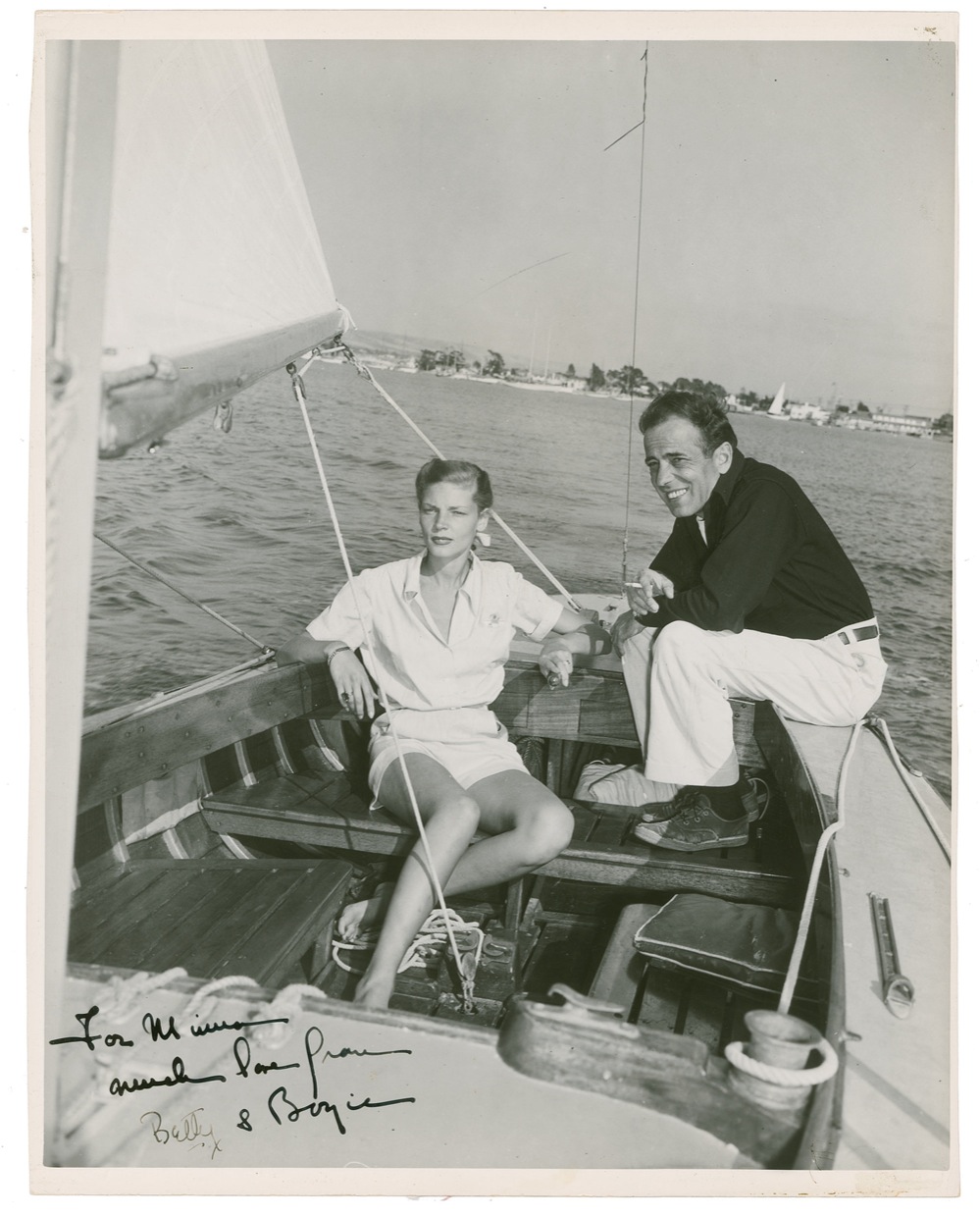 Lot #1137 Humphrey Bogart and Lauren Bacall