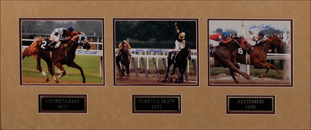 Lot #1549 Horse Racing: Triple Crown Winners