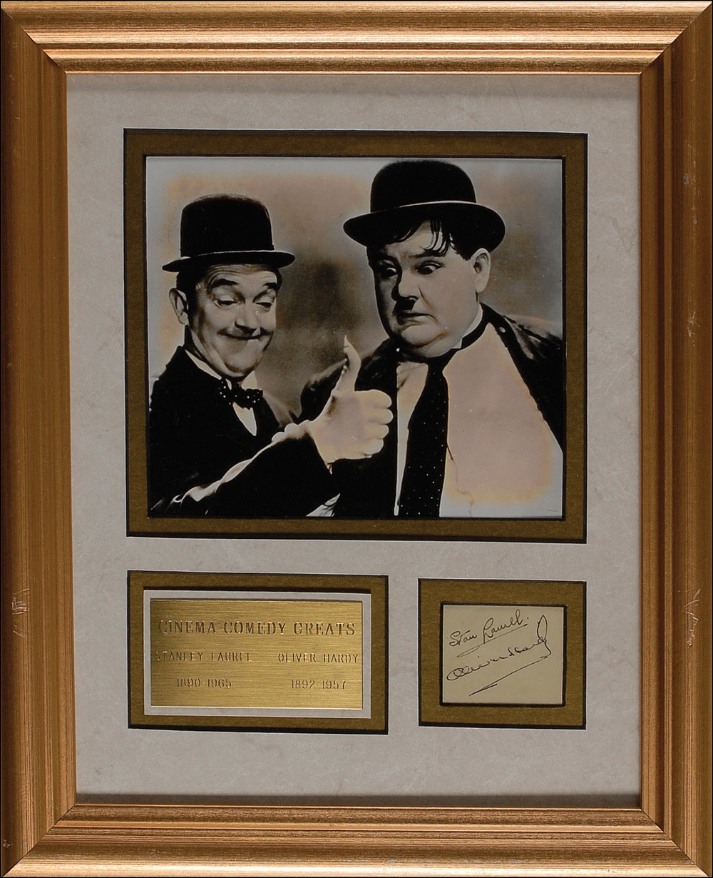 Lot #1278 Laurel and Hardy