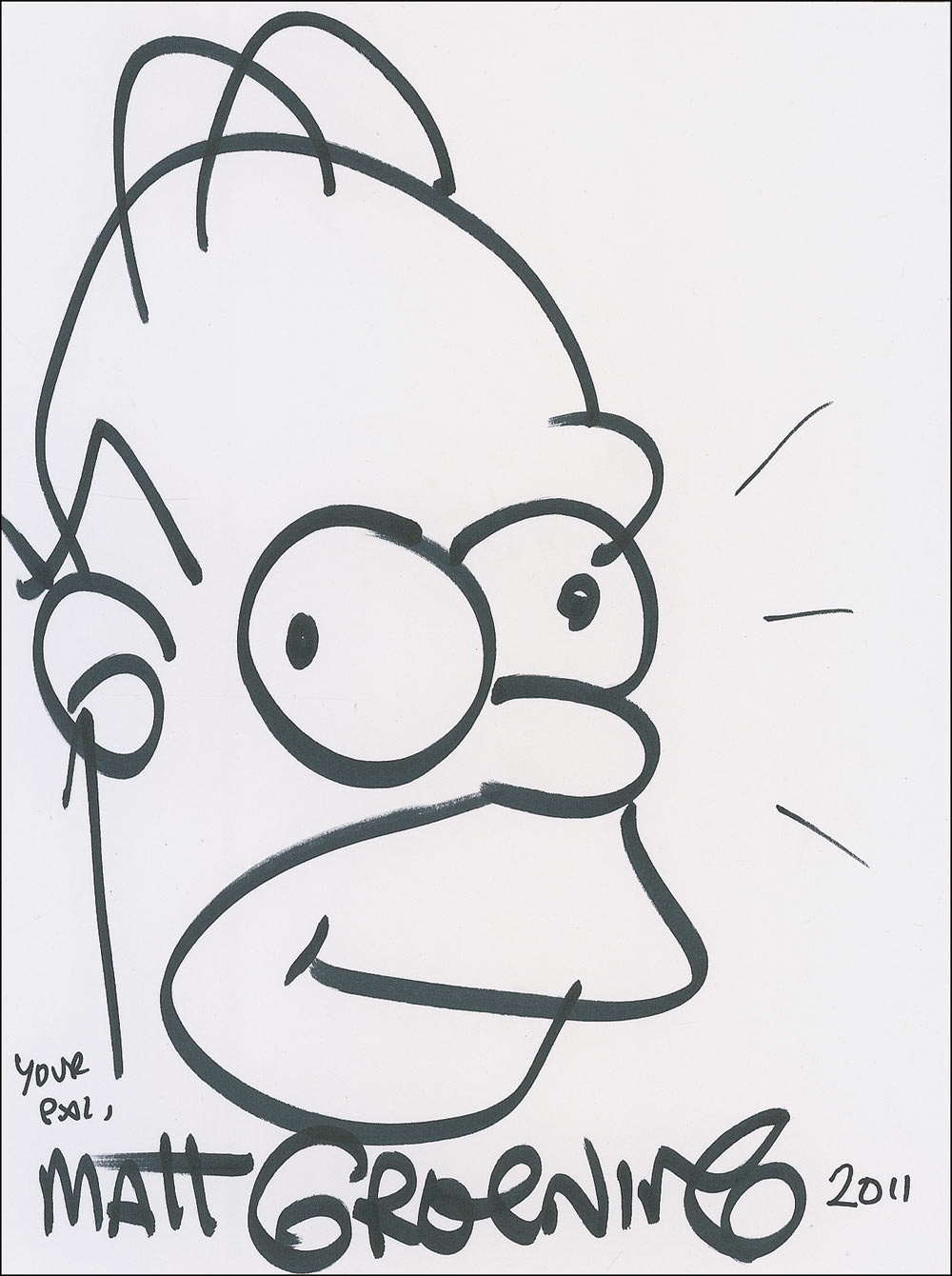 Lot #643 Matt Groening