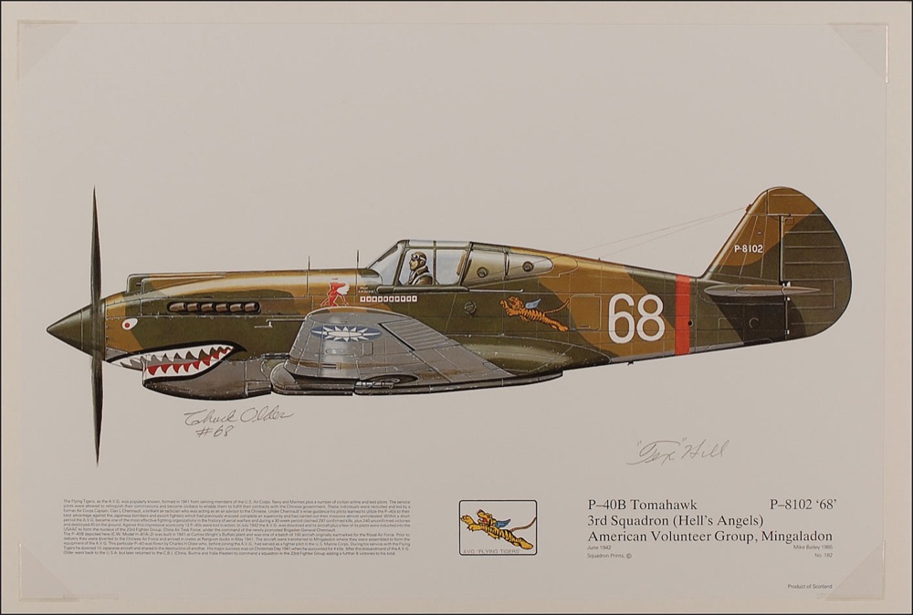 Lot #374 Flying Tigers: Hill and Older