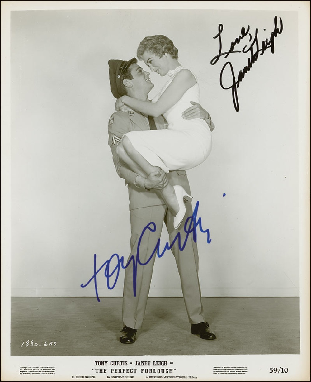 Lot #1158 Tony Curtis and Janet Leigh